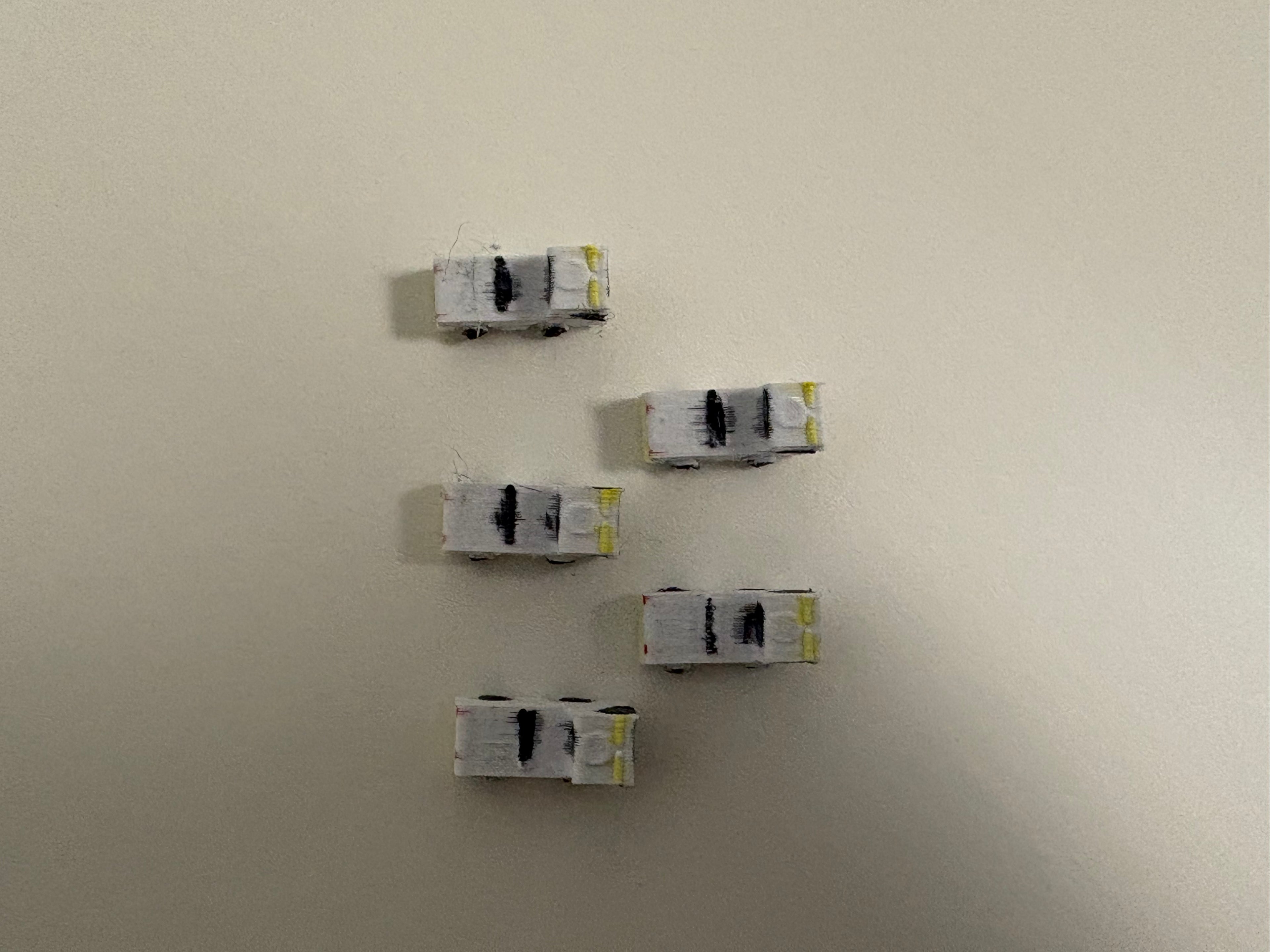 Five Pack Baggage Trucks