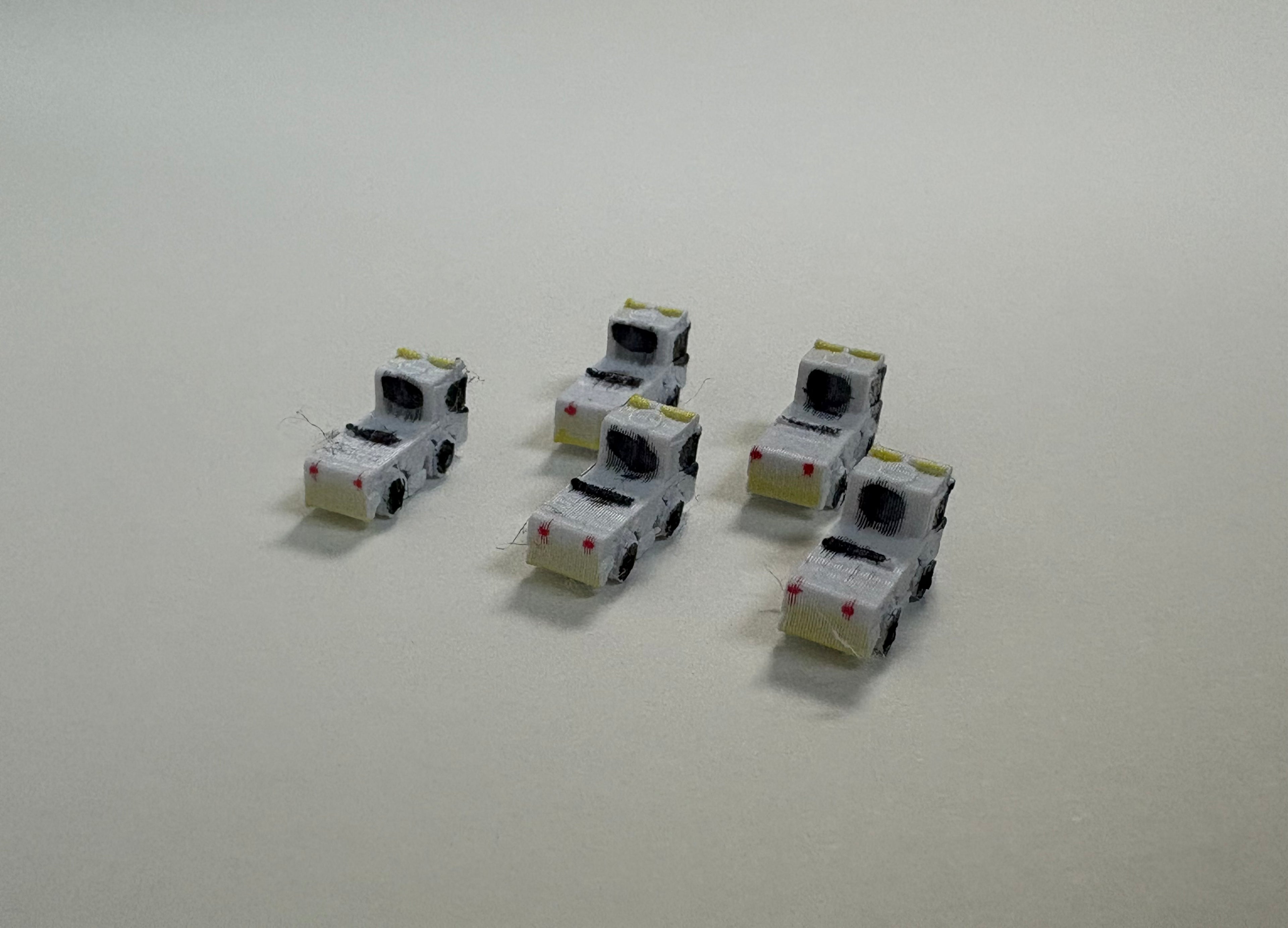 Five Pack Baggage Trucks